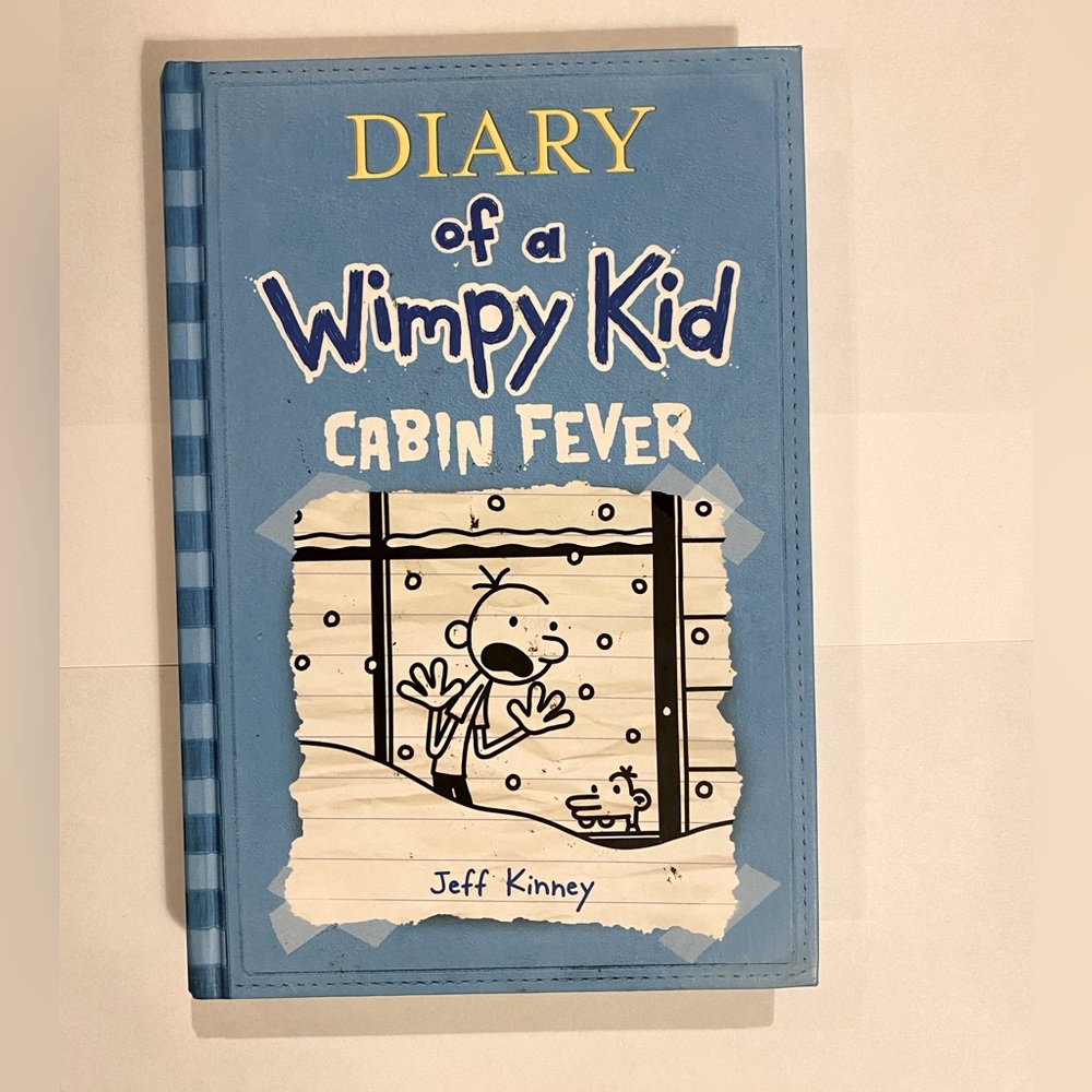Vintage Diary of a Wimpy Kid. Cabin Fever. Hard cover